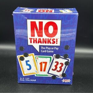 No Thanks! Card Game  NWT
